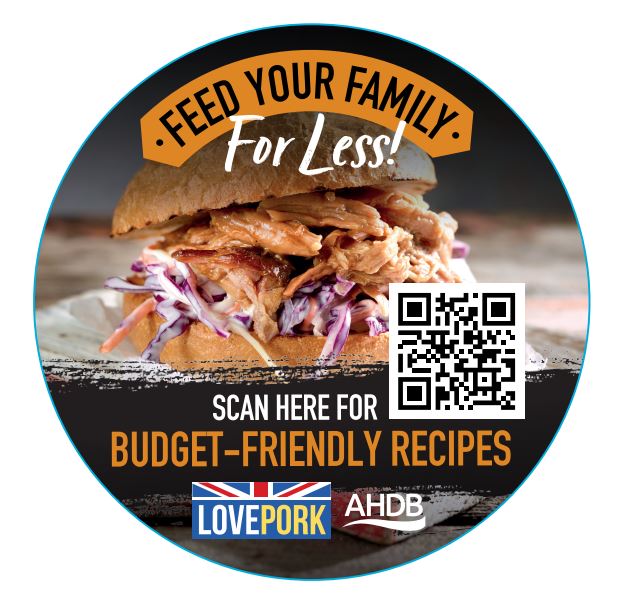 Feed your family for less retail sticker
